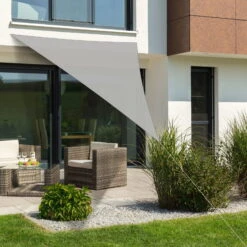 Sonnensegel 'Lanzarote', Dreieckig, 400 X 400 X 300 Cm