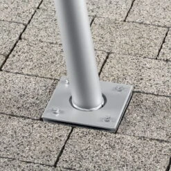 Mast Für Sonnensegel, Silber, Edelstahl -Madison Verkäufe 3910901806 Mast fuer Sonnensegel Edelstahl 1 103271