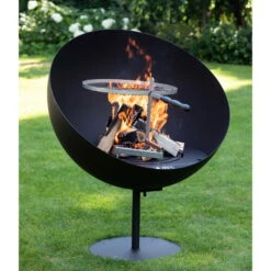 Feuerschale Lune / 100x100x120cm, 44,5kg, Höhenverstellbar -Madison Verkäufe 3920100718 Feuerschale Lune 100x100x120cm44 5kg 3 59670