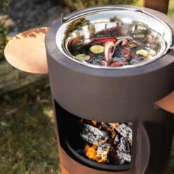 Fondue, Outdoor-Ofen 77 Inkl. Pfanne Mit Deckel, Rost, 180 X 85 X 62 Cm 14 Fondue, Outdoor-Ofen 77 Inkl. Pfanne Mit Deckel, Rost, 180 X 85 X 62 Cm -Madison Verkäufe 3920100746 Fondue Outdoor Ofen 77 inkl Pfanne mit Deckel 4 110644