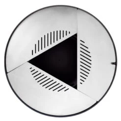 Edelstahl-Feuerstelle 'TRIA', Schwarz, 100 X 55 X 100 Cm -Madison Verkäufe 3920100753 Feuerstelle TRIA schwarz ca100x55x100cm 5 125235