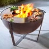 Feuerschale 'Dakota', Rostfarben, Ca. 60 X Ø 80 Cm -Madison Verkäufe 3920100762 Feuerstelle Dakota ca 80cm rund 4 118573