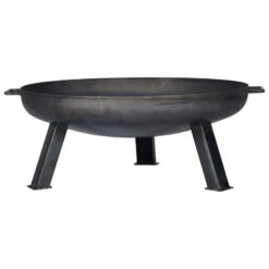 Feuerschale, Rund, Schwarz 6 Feuerschale, Rund, Schwarz -Madison Verkäufe 3920150155 Rustikale Feuerschale L aus Eisen ca 100cm rund 2 118586