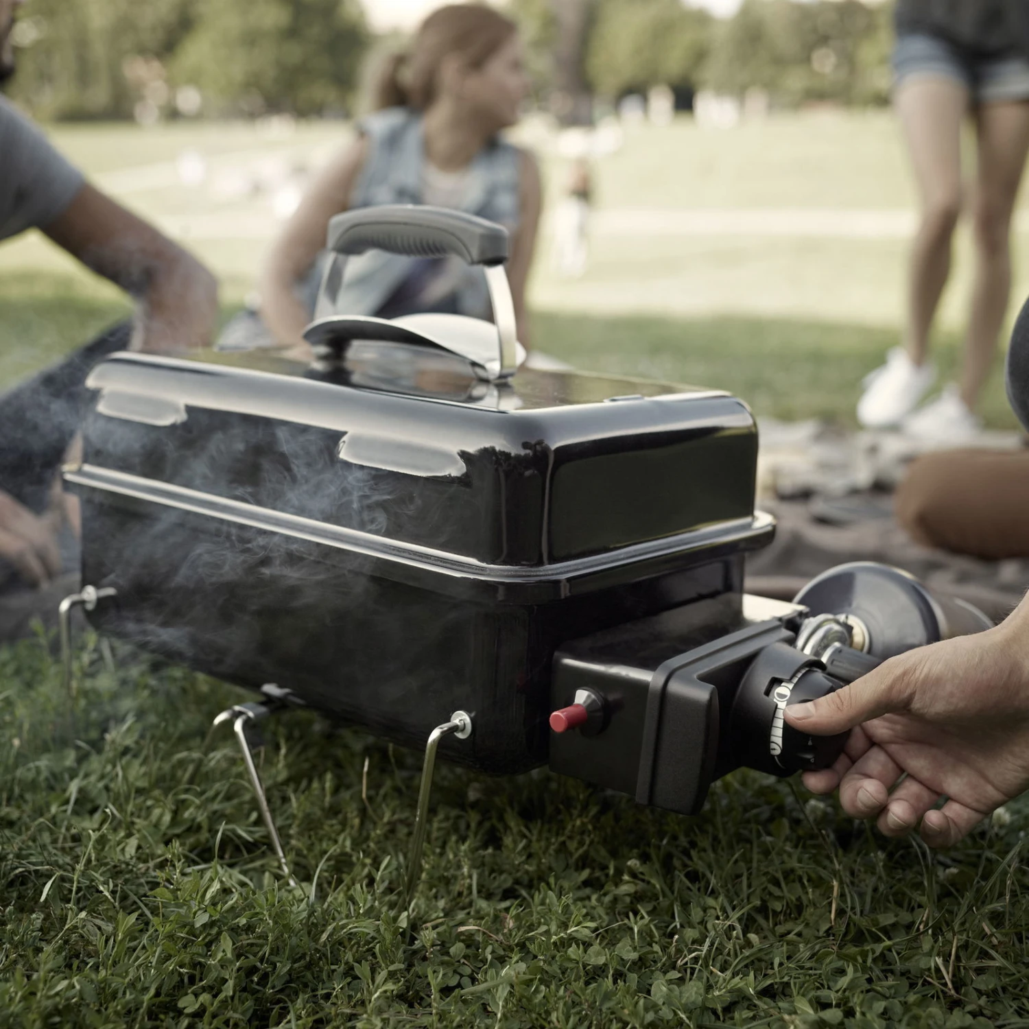 Weber® Go-Anywhere® Gas, Schwarz 3 Weber® Go-Anywhere® Gas, Schwarz
