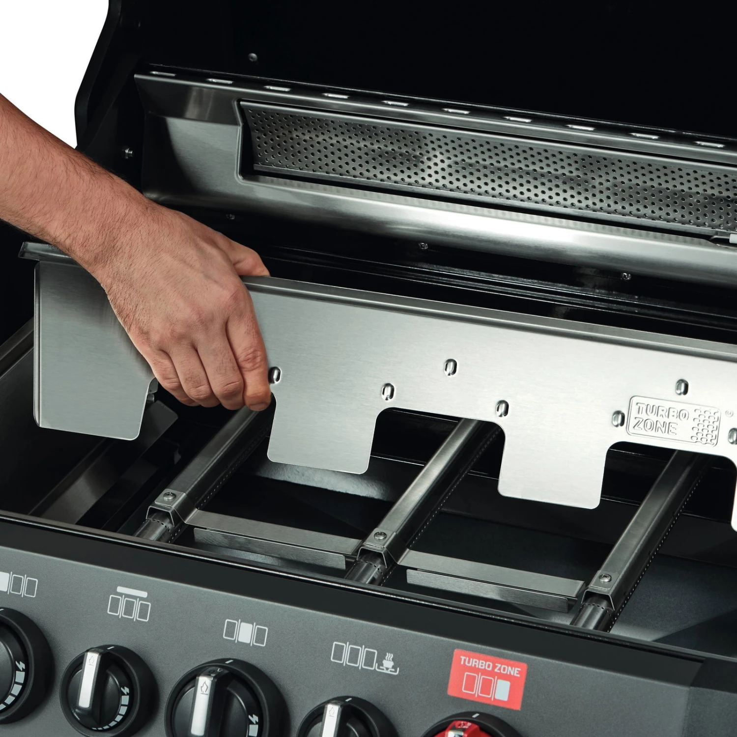 Gasgrill Monroe PRO 3 SIK Turbo, Matt Graphit 10 Gasgrill Monroe PRO 3 SIK Turbo, Matt Graphit – Bild 8