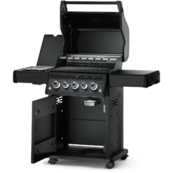 Napoleon Gasgrill 'Phantom Rogue SE 425', Schwarz, Stahl, Ca. 123 X 64 X 140 Cm -Madison Verkäufe 3920200350 Gasgrill Phantom Rogue SE 425 mit Edelstahl Grillrost mattschwarz 7 123198