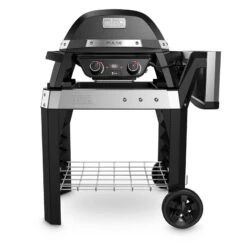 Weber® Elektrogrill Pulse 2000 Schwarz, Mit Rollwagen