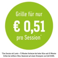 Weber Elektrogrill 'Lumin Compact', Schwarz, Ca. 27,9 X 58,6 Cm -Madison Verkäufe 3920300089 Elektrogrill Lumin Funktionen Kostenauslobung 124973