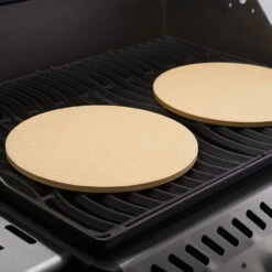 Napoleon Pizzastein Rund, 2 Stück, Ø 25,4 Cm X 1 Cm Hoch -Madison Verkäufe 3920501628 Pizzastein Travel Q Serie rund 2 Stueck 43453