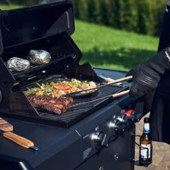 Praktischer Enders Flaschenhalter "Grill Mags" Mit Magnethalterung -Madison Verkäufe 3920501716 Flaschenhalter Grill Mags schwarz 11x10 5x17cm 50529