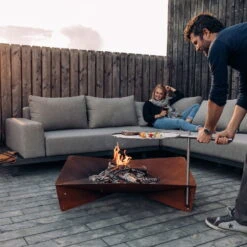 Höfats TRIPLE Grillrost Aus Edelstahl, Maße 55 Cm -Madison Verkäufe 3920501766 TRIPLE Grillrost D55cm 3 57585