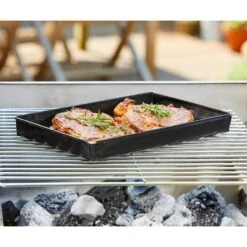 Grillschale, Antihaftbeschichtet, Wiederverwendbar -Madison Verkäufe 3920501818 Grillschale Inhalt ca 3 Liter schwarz 2 61093