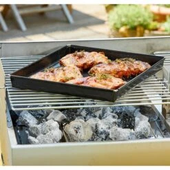 Grillschale, Antihaftbeschichtet, Wiederverwendbar -Madison Verkäufe 3920501818 Grillschale Inhalt ca 3 Liter schwarz 7 61088