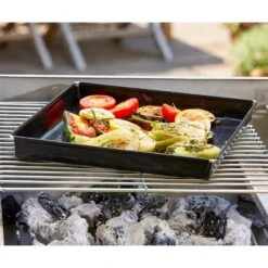 Grillschale, Antihaftbeschichtet, Wiederverwendbar -Madison Verkäufe 3920501818 Grillschale Inhalt ca 3 Liter schwarz 9 61086