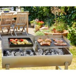 Grillschale, Antihaftbeschichtet, Wiederverwendbar -Madison Verkäufe 3920501818 Grillschale Inhalt ca 3 Liter schwarz 61084