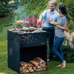 Grillrost, Feu Du Jardin, Silber, Ø 38 Cm