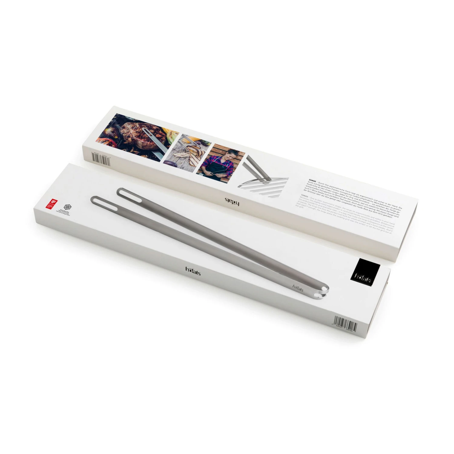 Grillzange, Höfats, Silber, Edelstahl 6 Grillzange, Höfats, Silber, Edelstahl – Bild 4