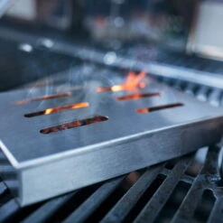 Räucherbox, Grau, Edelstahl, 3,5 X 21 X 13,5 Cm -Madison Verkäufe 3920502033 raeucherbox 5 123295