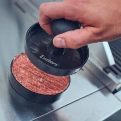 Burgerpresse, Schwarz, Kunststoff, Ø 7 Cm -Madison Verkäufe 3920502038 burgerpresse 1 123301