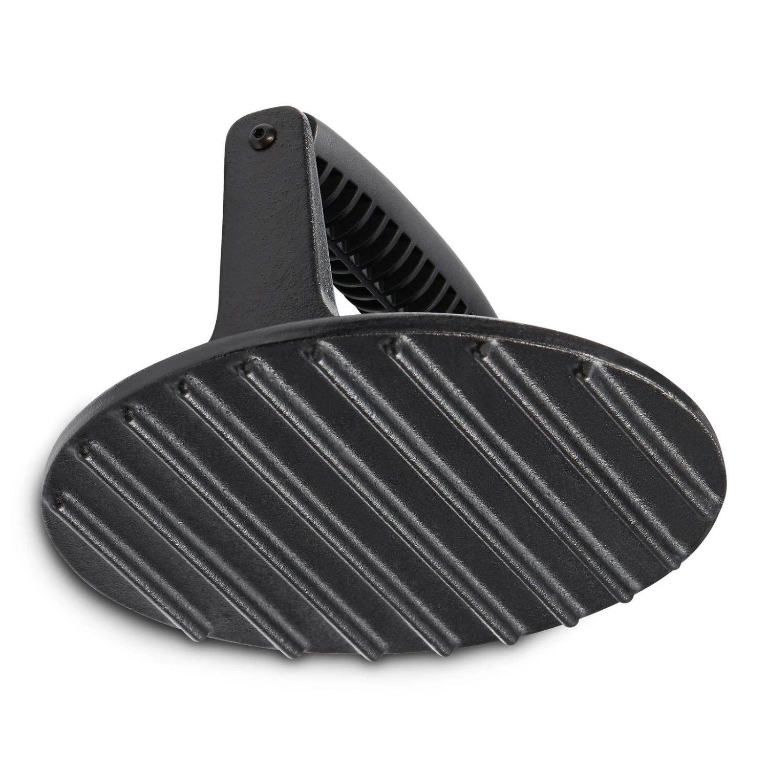 Burgerpresse, Schwarz, Guss, Ø 9 Cm 4 Burgerpresse, Schwarz, Guss, Ø 9 Cm – Bild 2