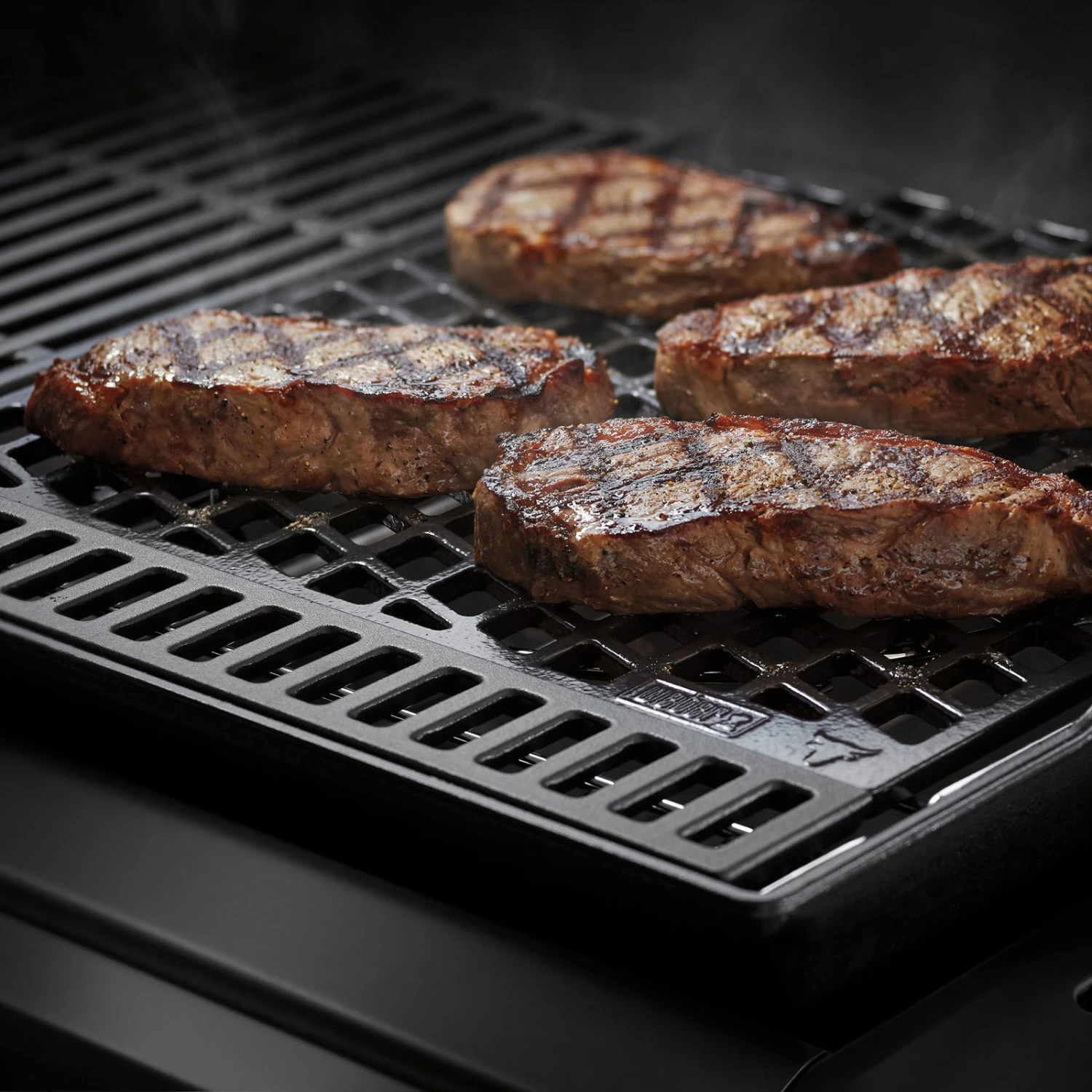 Weber Sear Grate, Schwarz, Edelstahl, Ca. 41,4 X 40,6 Cm 4 Weber Sear Grate, Schwarz, Edelstahl, Ca. 41,4 X 40,6 Cm – Bild 2