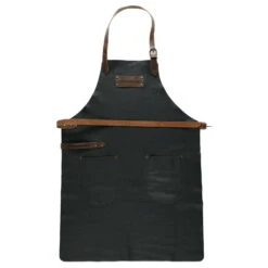 Lederschürze 'Nappa' Schwarz, Gr. 2