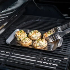 Grillschale, Grau, Edelstahl, 32 X 19 X 1,5 Cm -Madison Verkäufe 3920502131 grillschale 1 123344