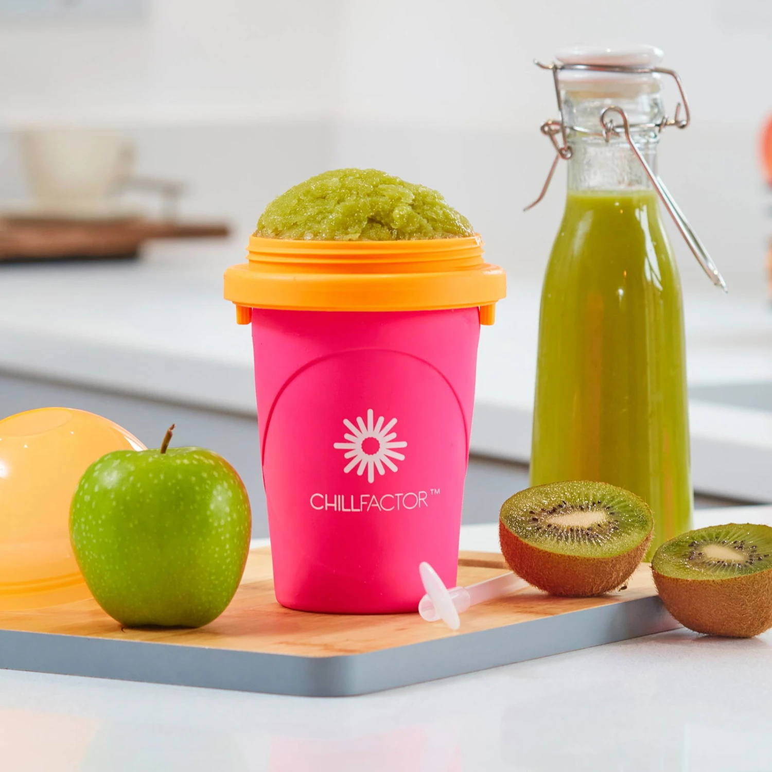 Slushy-Maker 'Chill-Factor NEON', Magic Freez, Pink 4 Slushy-Maker 'Chill-Factor NEON', Magic Freez, Pink – Bild 2