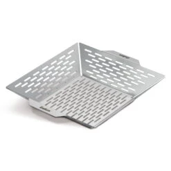 Grillkorb L, Grau, Edelstahl, Ca. 35 X 30 X 6,5 Cm -Madison Verkäufe 3920502170 grillkorb l 4 123349