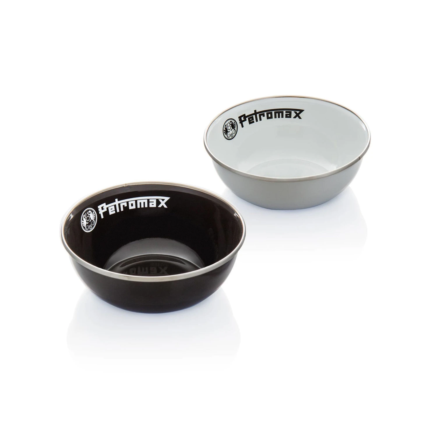 Petromax 2 Emaille Schalen, Schwarz, Volumen Ca. 600 Ml 3 Petromax 2 Emaille Schalen, Schwarz, Volumen Ca. 600 Ml