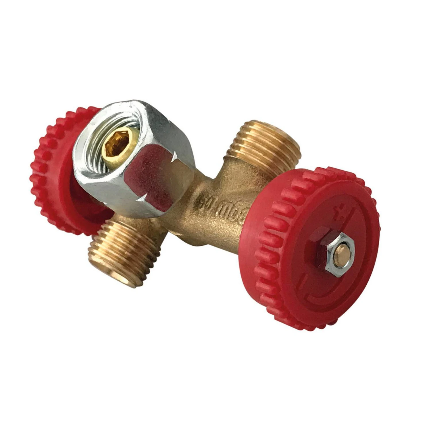 Doppel-Abzweigventil, 4 X 4,5 X 10,5 Cm 3 Doppel-Abzweigventil, 4 X 4,5 X 10,5 Cm