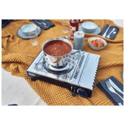 Kartuschenkocher 'Nelson', Oberfläche Edelstahl, 13 X 28 X 37 Cm 16 Kartuschenkocher 'Nelson', Oberfläche Edelstahl, 13 X 28 X 37 Cm -Madison Verkäufe 3930300043 kartuschenkocher nelson ambiente 2 121301