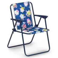 Best Kinder-Campinggruppe, 3-tlg., Blau -Madison Verkäufe 3940100131 Kinder Camping Gruppe 2x Klappsessel 1x Tisch 2 100732