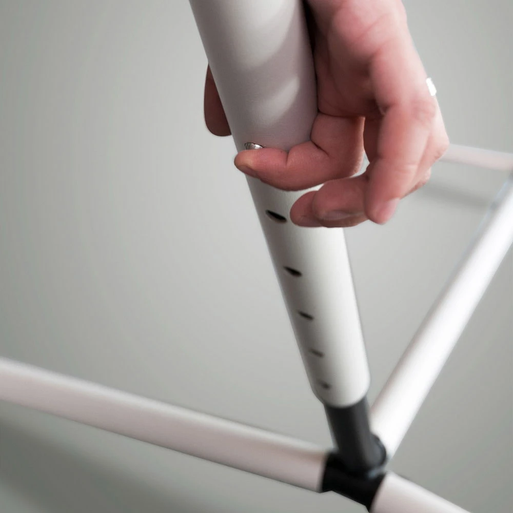 LA SIESTA Einzel-Hängemattengestell Nautico Grau, Aus Stahl 5 LA SIESTA Einzel-Hängemattengestell Nautico Grau, Aus Stahl – Bild 3