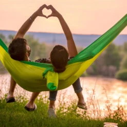 LA SIESTA Singe-Reisehängematte Colibri 3.0, Palm, Nylon, Bis 180 Kg, Reißfest, Leicht -Madison Verkäufe 3940200282 Single Reisehaengematte Colibri 3 0 palm Nylon Stoff 14 61217