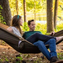 LA SIESTA Doppel-Reisenhängematte Colibri 3.0, Canyon, Bis 180 Kg, Reißfest, Leicht -Madison Verkäufe 3940200287 Doppel Reisehaengematte Colibri 3 0 Canyon Nylon Stoff 9 61160