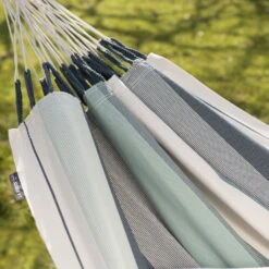 LA SIESTA Hängematte 'Modesta', Olive, L 300 X B 140 Cm -Madison Verkäufe 3940200331 Single Haengematte Modesta Olive Bio Baumwolle 6 106176