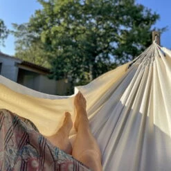 LA SIESTA Hängematte 'Modesta', Latte -Madison Verkäufe 3940200335 Doppel Haengematte Modesta Latte Bio Baumwolle 3 106107