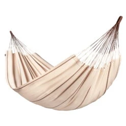 LA SIESTA Kingsize Hängematte 'Modesta', Nougat, 180 X 400 Cm