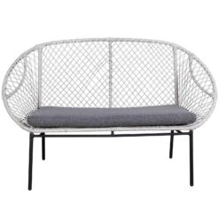 Sitzmöbelgruppe 'Nairobi' Inkl. Auflagen, 4-teilig, Grau 9 Sitzmöbelgruppe 'Nairobi' Inkl. Auflagen, 4-teilig, Grau -Madison Verkäufe 3950101014 Alu Geflechtgruppe Nairobi 4tlg grau inkl Kissen 2 86025