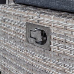 Geflechtsessel 'Westerland', Grau -Madison Verkäufe 3950101019 Geflechtsessel Westerland Koelle grau 29 102372