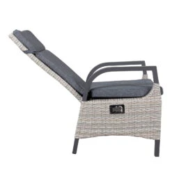 Geflechtsessel 'Westerland', Grau -Madison Verkäufe 3950101019 Geflechtsessel Westerland Koelle grau 35 102374