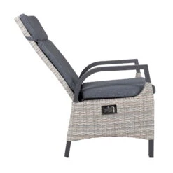 Geflechtsessel 'Westerland', Grau -Madison Verkäufe 3950101019 Geflechtsessel Westerland Koelle grau 37 102375