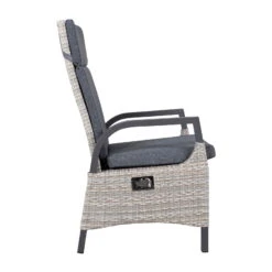 Geflechtsessel 'Westerland', Grau -Madison Verkäufe 3950101019 Geflechtsessel Westerland Koelle grau 39 102377