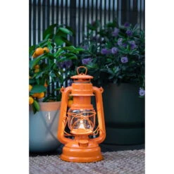 Feuerhand Sturmlaterne 'Baby Special 267', Orange, 26,5 X 13,5 X 15 Cm -Madison Verkäufe 3990100185 feuerhand sturmlaterne 1 1 121551