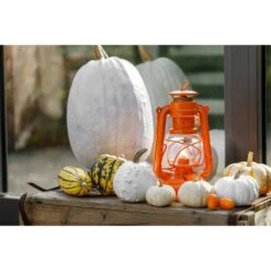 Feuerhand Sturmlaterne 'Baby Special 267', Orange, 26,5 X 13,5 X 15 Cm -Madison Verkäufe 3990100185 feuerhand sturmlaterne 2 121549