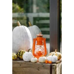 Feuerhand Sturmlaterne 'Baby Special 267', Orange, 26,5 X 13,5 X 15 Cm -Madison Verkäufe 3990100185 feuerhand sturmlaterne 3 121548