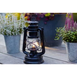 Feuerhand Sturmlaterne 'Baby Special 276', Mattschwarz, 26,5 X 13,5 X 15 Cm -Madison Verkäufe 3990100195 feuerhand sturmlaterne 1 1 121825