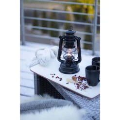 Feuerhand Sturmlaterne 'Baby Special 276', Mattschwarz, 26,5 X 13,5 X 15 Cm -Madison Verkäufe 3990100195 feuerhand sturmlaterne 2 121823