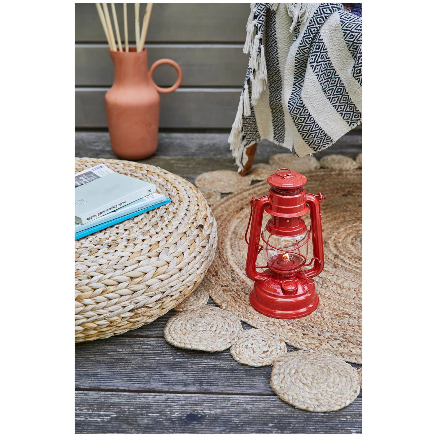 Feuerhand Sturmlaterne 'Baby Special 276', Brick Red, 26,5 X 13,5 X 15 Cm 5 Feuerhand Sturmlaterne 'Baby Special 276', Brick Red, 26,5 X 13,5 X 15 Cm – Bild 3